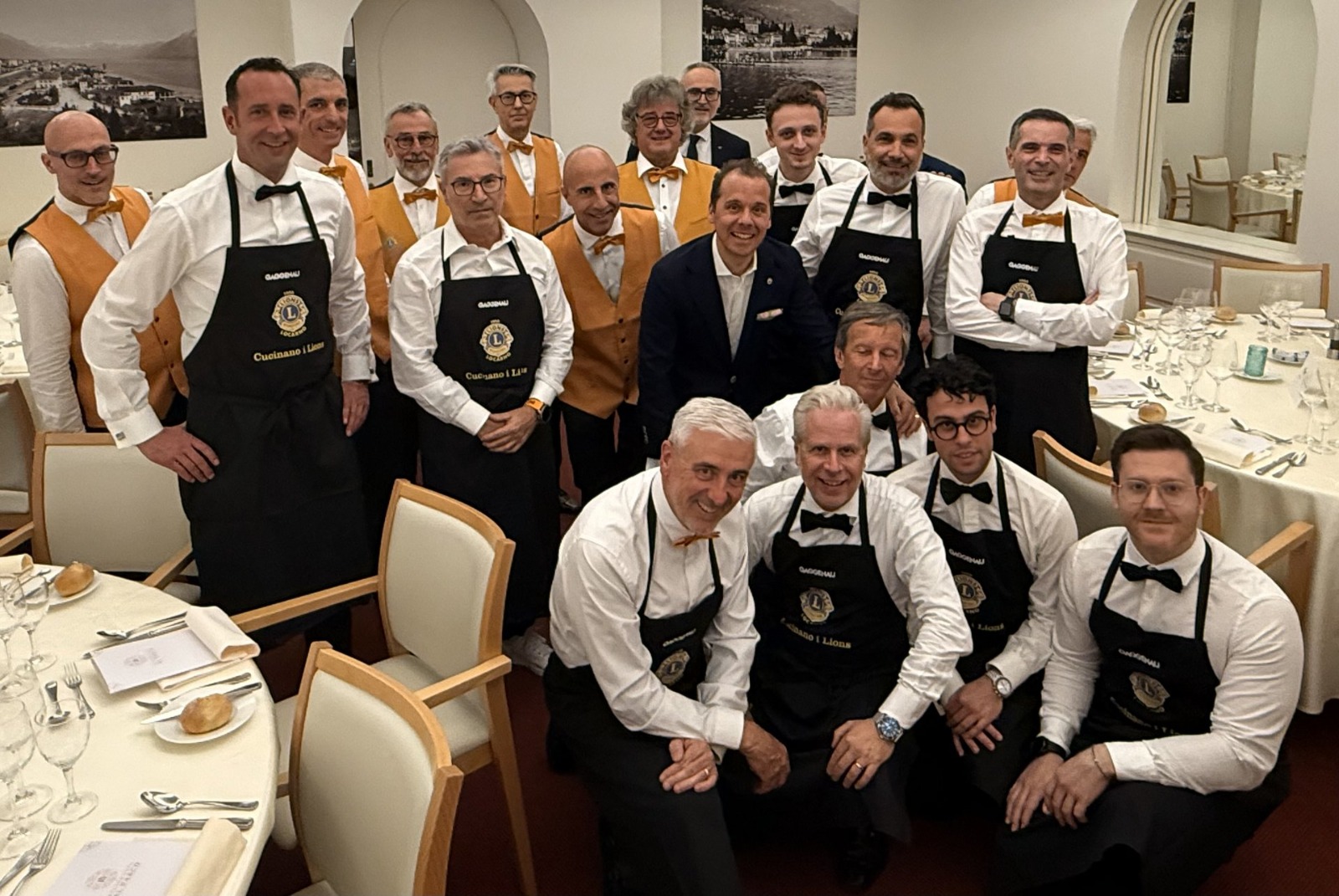 I soci del Lions Club Locarno